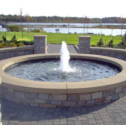 Cascade Pool Fountain - Full View