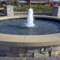 Cascade Fountain Coping Close-up