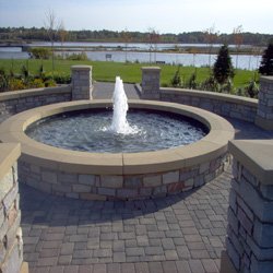 Single Cascade Pool Fountains