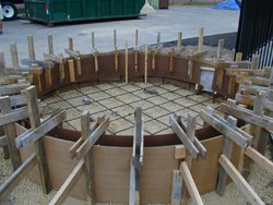 Spray Ring Outside Restaurant