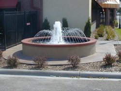 Spray Ring Outside Restaurant