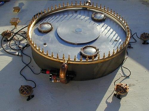 Spray Ring in Concrete Pool